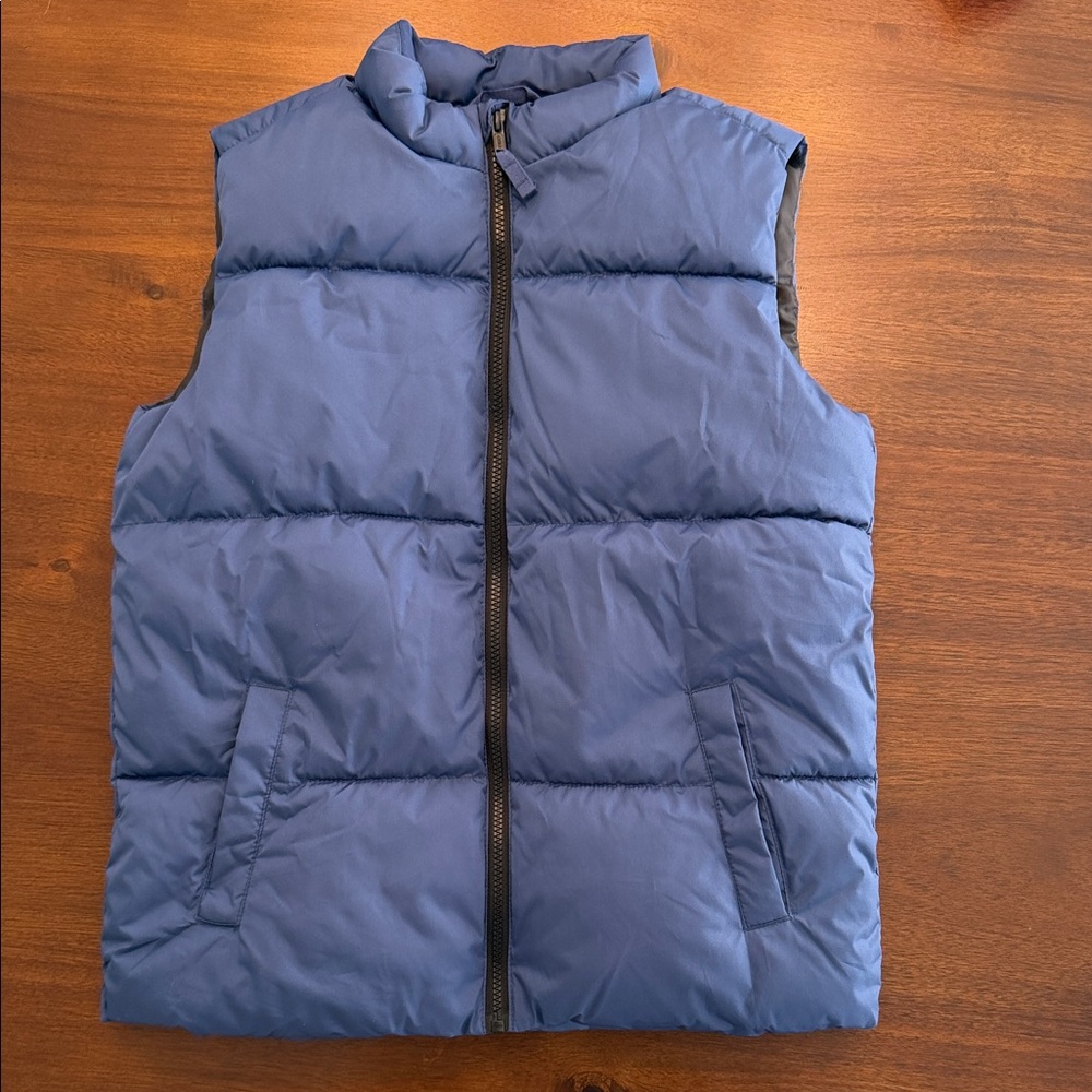 Old Navy Men's Classic Blue Puffer Vest